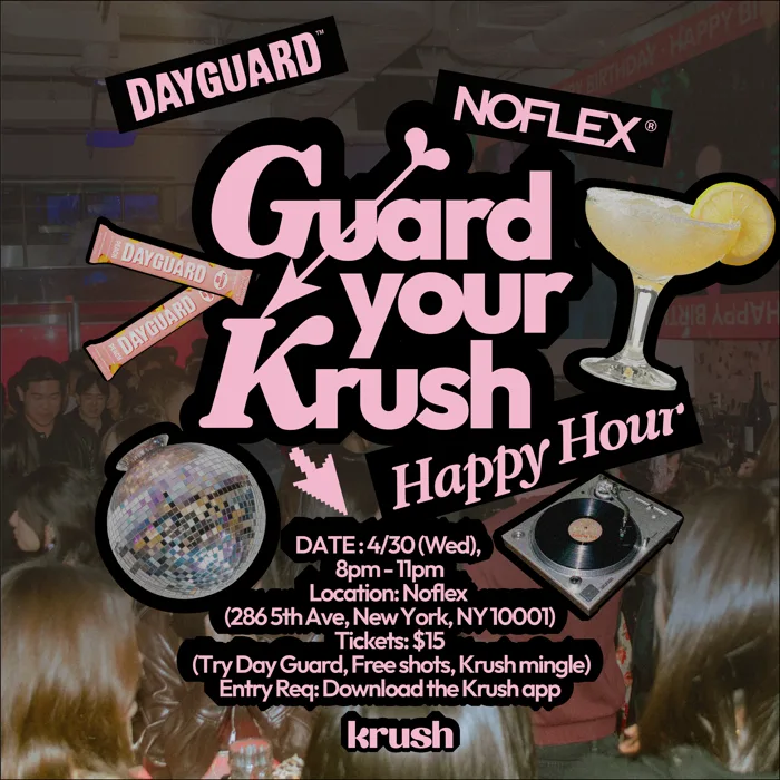 Guard your Krush HH! event poster