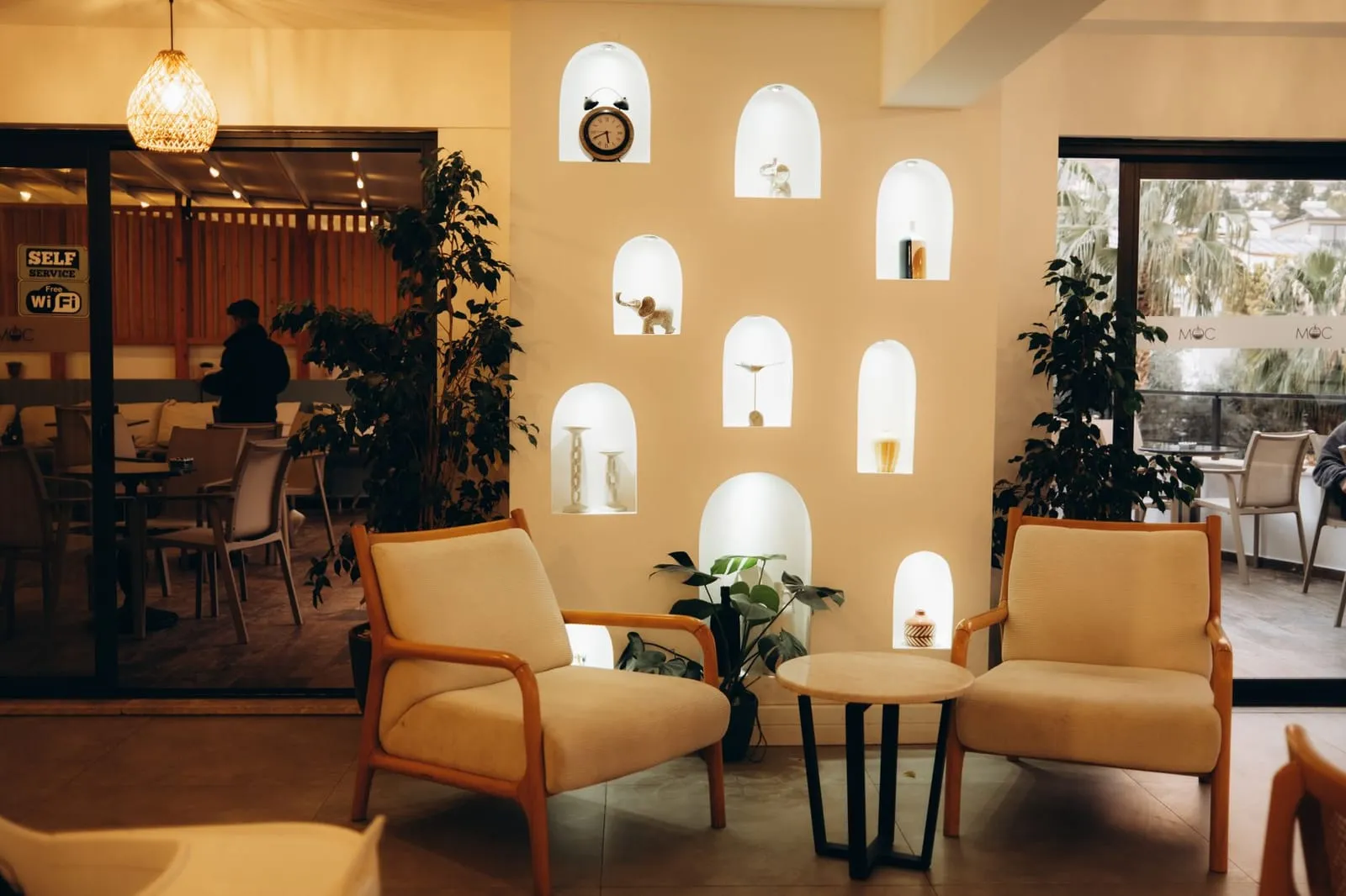 A cozy café table setting symbolizing hope and meaningful conversation in dating.