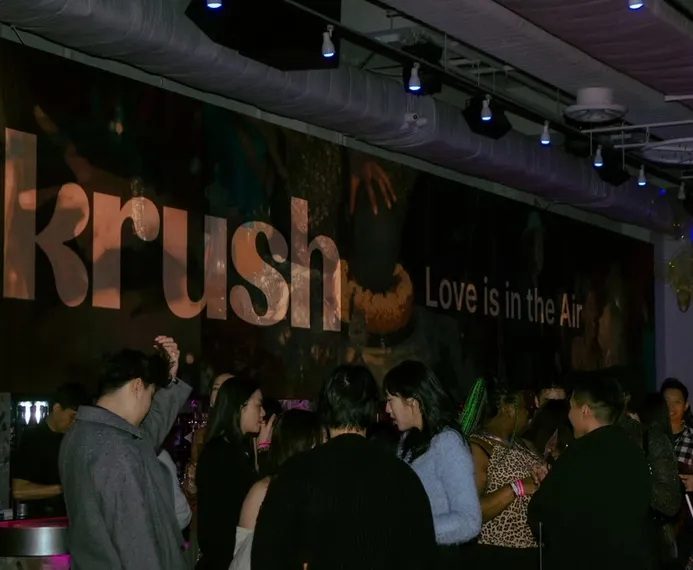 Krush Valentine's event night in New York